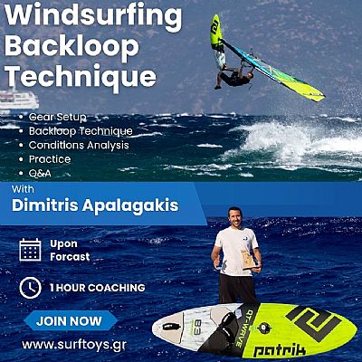 WINDSURFING BACKLOOP