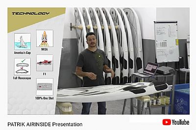 THE REVOLUTIONARY WINDSURF BOARD CONSTRUCTION