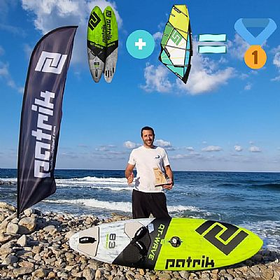 DIMITRIS APALAGAKIS & PATRIK WINDSURFING: WINNERS OF GR WAVE FESTIVAL 2022!!🏆🎉